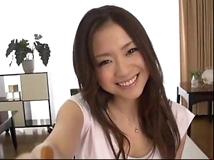 Busty beauty Mayuka Akimoto superb POV porn show..